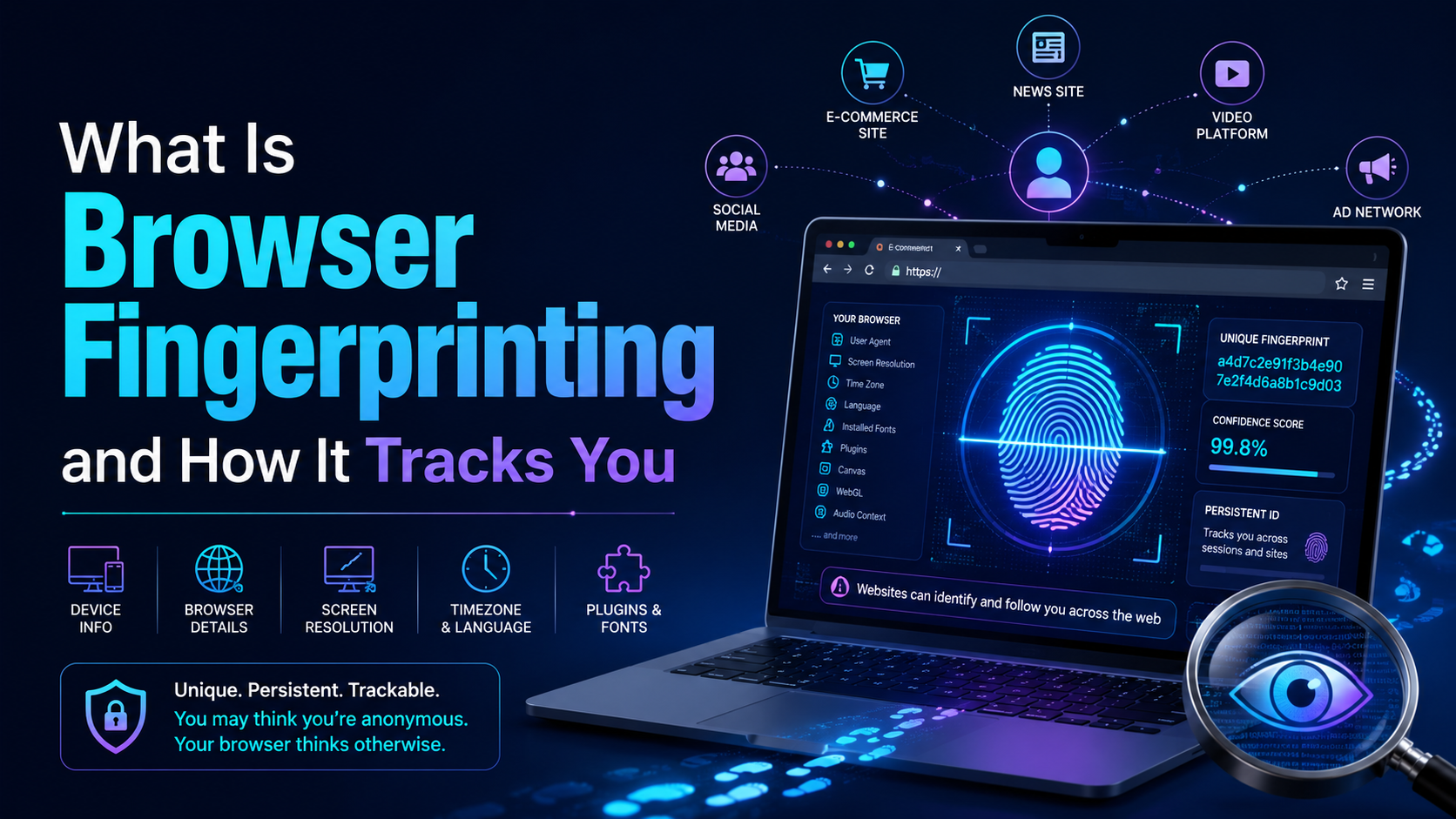 What Is Browser Fingerprinting and How It Tracks You
